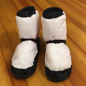 Bloch ballet or dance warm-up booties